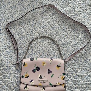 kate spade Floral Crossbody Bag - lilac